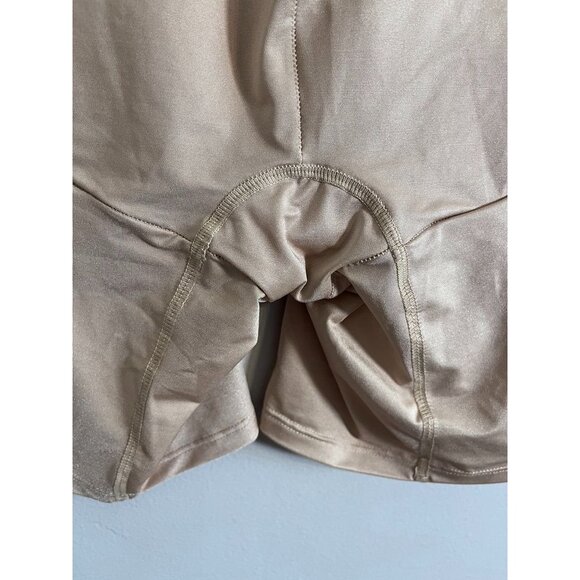 Cacique Neutral Shapewear 22 Nude High Waist Thigh Short Intimates Feminine Chic - Picture 11 of 14